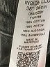 Collusion 100% Cotton Chevron-herringbone Gray Jeans Size 24 waist (tall) - photo 8