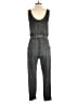 Topshop Tweed Gray Jumpsuit Size 8 - photo 2