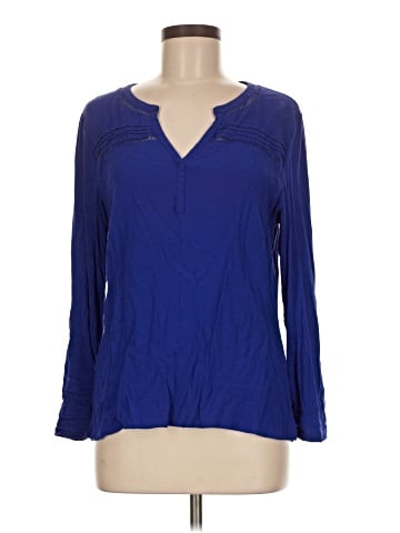 Pale Sky 3/4 Sleeve Blouse (view 1)