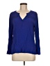 Pale Sky 100% Rayon Blue 3/4 Sleeve Blouse Size M - photo 1