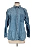Ann Taylor LOFT 100% Cotton Blue Denim Jacket Size L - photo 1