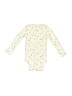 Carter's Print Ivory Long Sleeve Onesie Size Newborn - photo 2