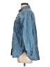 Ann Taylor LOFT 100% Cotton Blue Denim Jacket Size L - photo 5