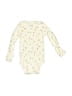 Carter's Print Ivory Long Sleeve Onesie Size Newborn - photo 1