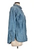 Ann Taylor LOFT 100% Cotton Blue Denim Jacket Size L - photo 4