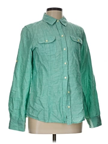 Banana Republic Long Sleeve Button-Down Shirt (view 1)
