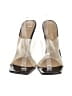Fashion Nova Gray Black Sandals Size 11 - photo 2