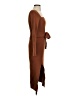Lillusory Brown Casual Dress Size XXS (estimated) - photo 4
