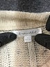 Line & Dot Print Ivory Pullover Sweater Size S - photo 7