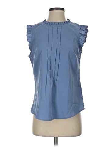 Allegra K Sleeveless Blouse (view 1)