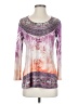 Reba Purple 3/4 Sleeve Top Size S - photo 1
