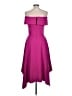 Xscape Solid Pink Purple Cocktail Dress Size 10 - photo 2