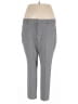 Worthington Houndstooth Gray Dress Pants Size 18 - photo 1