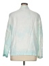 Eileen Fisher Tie-dye Teal Long Sleeve Button-Down Shirt Size XL (estimated) - photo 2