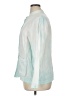 Eileen Fisher Tie-dye Teal Long Sleeve Button-Down Shirt Size XL (estimated) - photo 5