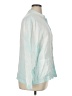 Eileen Fisher Tie-dye Teal Long Sleeve Button-Down Shirt Size XL (estimated) - photo 4
