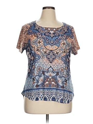 One World Short Sleeve Top (view 1)