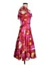 Isolda Hearts Pink Cocktail Dress Size 2 - photo 4