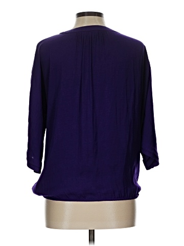a.n.a. A New Approach 3/4 Sleeve Blouse (view 2)