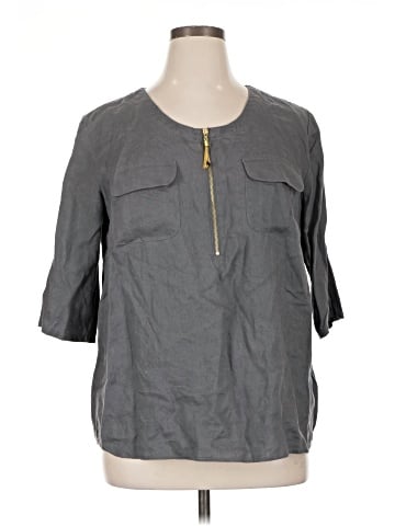 Ellen Tracy 3/4 Sleeve Blouse (view 1)