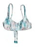 Isabella Rose Print Blue Swimsuit Top Size M - photo 1