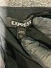 Express Solid Black Casual Dress Size L - photo 7