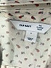Old Navy Print Ivory Long Sleeve Button-Down Shirt Size L - photo 7