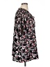 Lane Bryant 100% Polyester Black Short Sleeve Blouse Size 14 - 16 Plus - photo 4