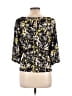 Long Tall Sally Black 3/4 Sleeve Blouse Size L - photo 2