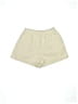Assorted Brands Solid Ivory Athletic Shorts Size S - photo 1