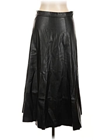 Zara Faux Leather Skirt (view 2)