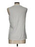 Chico's Silver Sleeveless Top Size Lg (2) - photo 2
