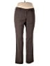 GUNEX Brown Wool Pants Size 8 - photo 1