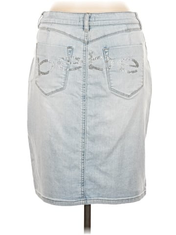 Bebe Denim Skirt (view 2)