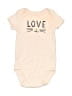 Carter's Graphic Tan Short Sleeve Onesie 0-3 MO / 3 MO - photo 1