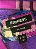 Express Plaid Purple Long Sleeve Button-Down Shirt Size S - photo 7