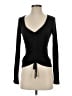 Project Social T Black Long Sleeve Top Size S - photo 1