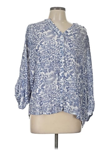 Zac & Rachel 3/4 Sleeve Blouse (view 1)