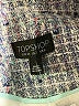Topshop Tweed Gray Blazer Size 2 - photo 6