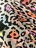 BCBGMAXAZRIA Animal Print Multi Color Brown Long Sleeve Blouse Size XS - photo 8