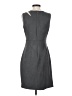 Milly Solid Gray Casual Dress Size 4 - photo 2