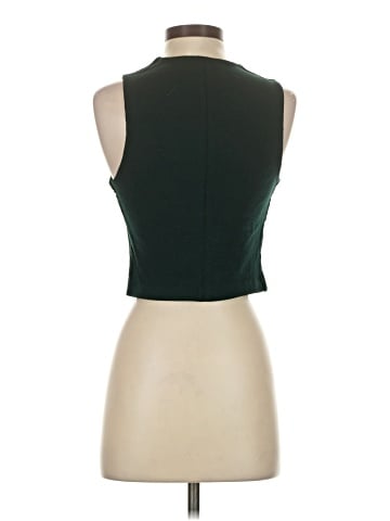 St. John Collection by Marie Gray Sleeveless Button-Down Shirt (view 2)