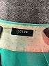 J.Crew Solid Teal Formal Skirt Size 2 - photo 4