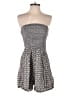 Roxy Chevron-herringbone Gray Tan Romper Size L - photo 1