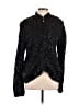 MSK 100% Polyester Black Long Sleeve Top Size L - photo 1