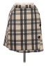 PrettyLittleThing Plaid Tan Casual Skirt Size 6 - photo 1