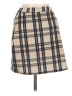 PrettyLittleThing Plaid Tan Casual Skirt Size 6 - photo 2
