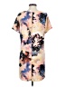 Lulus 100% Polyester Print Tan Casual Dress Size S - photo 2
