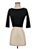 Aqua Black 3/4 Sleeve Top Size S - photo 1