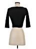 Aqua Black 3/4 Sleeve Top Size S - photo 2